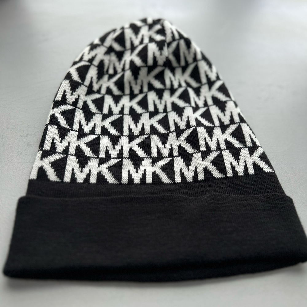 Michael Kor’s Signature Logo Beanie Cap